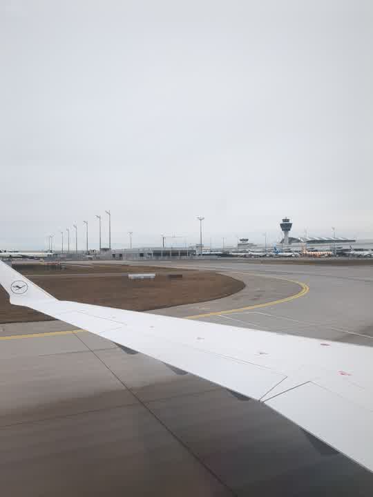 Der Flughafen München.